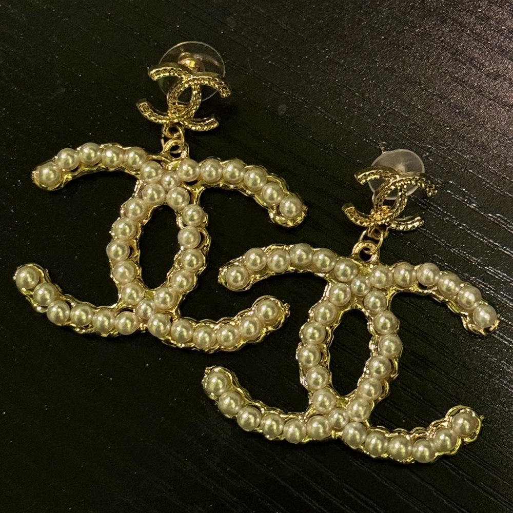 CC earrings
